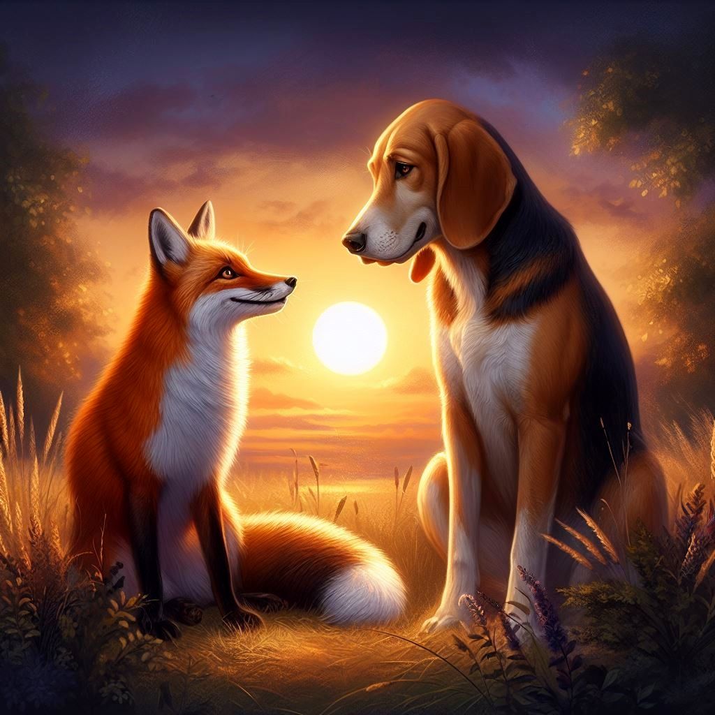 The fox and the hound