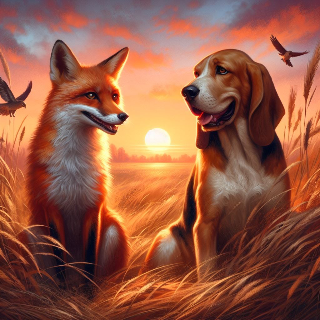 The fox and the hound
