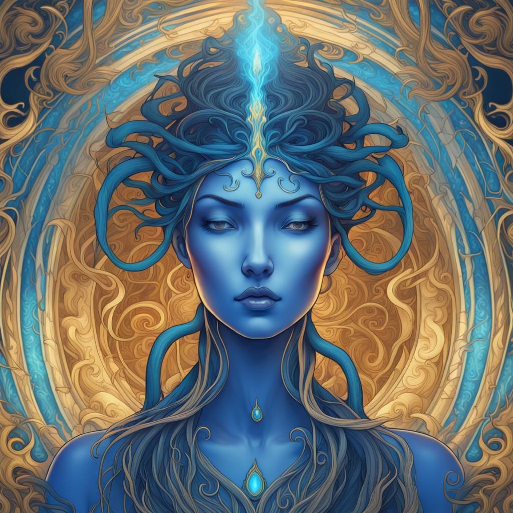 The Blue Girl
