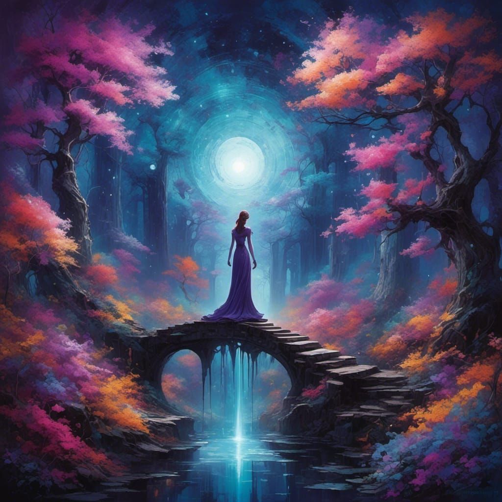 <lora:CortexFantasia:1.0> Meeting the ethereal goddess