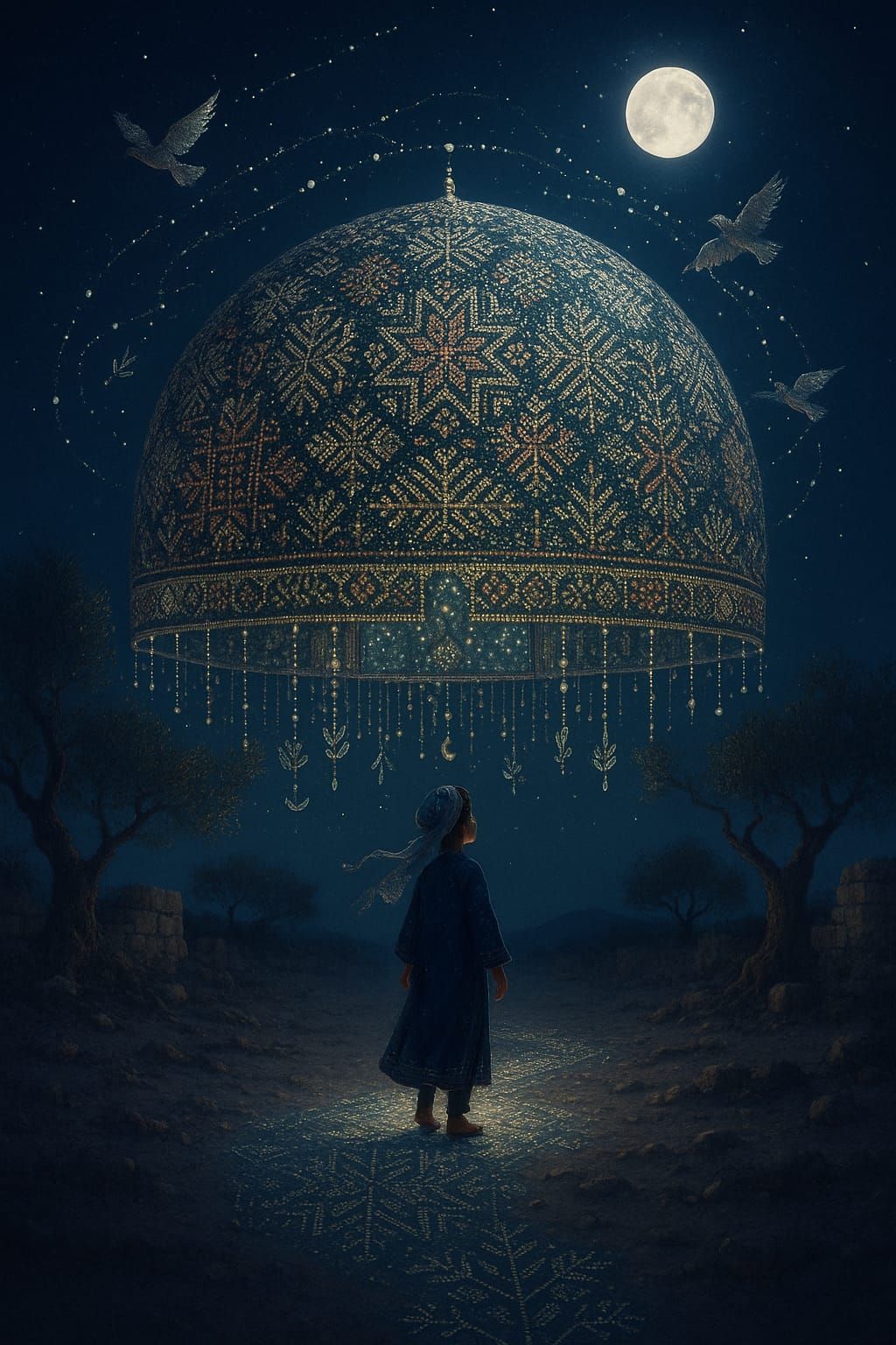 The Dome of Night-Blooming Threads