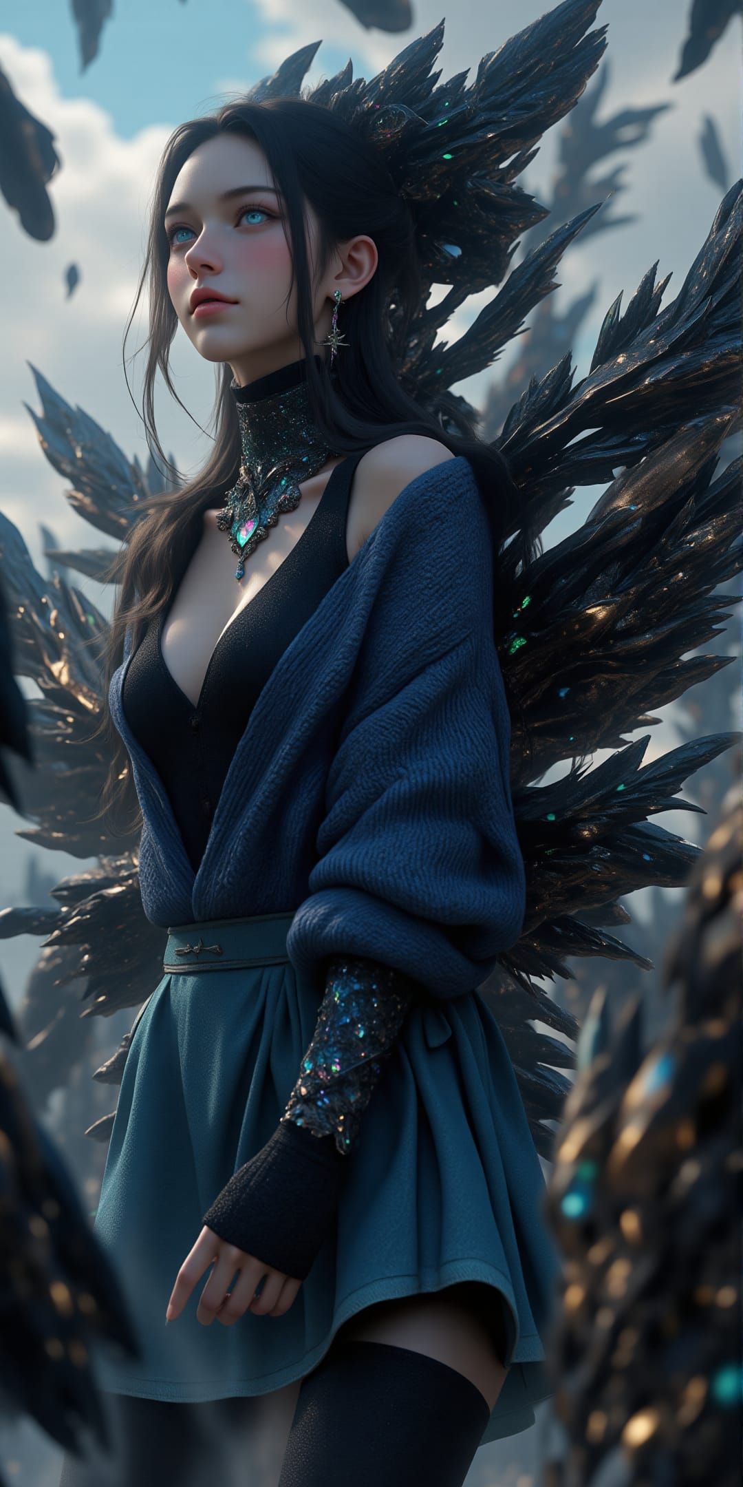 Rinoa Heartilly - Feather Crystal