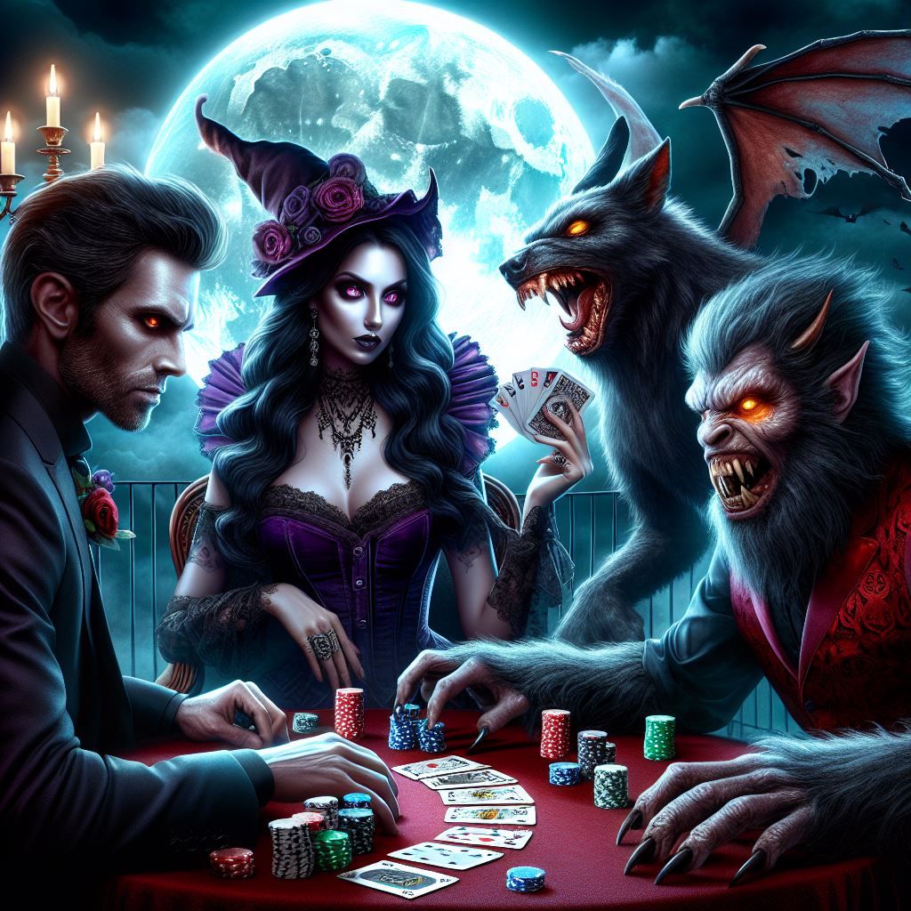 Monsters Playing Poker