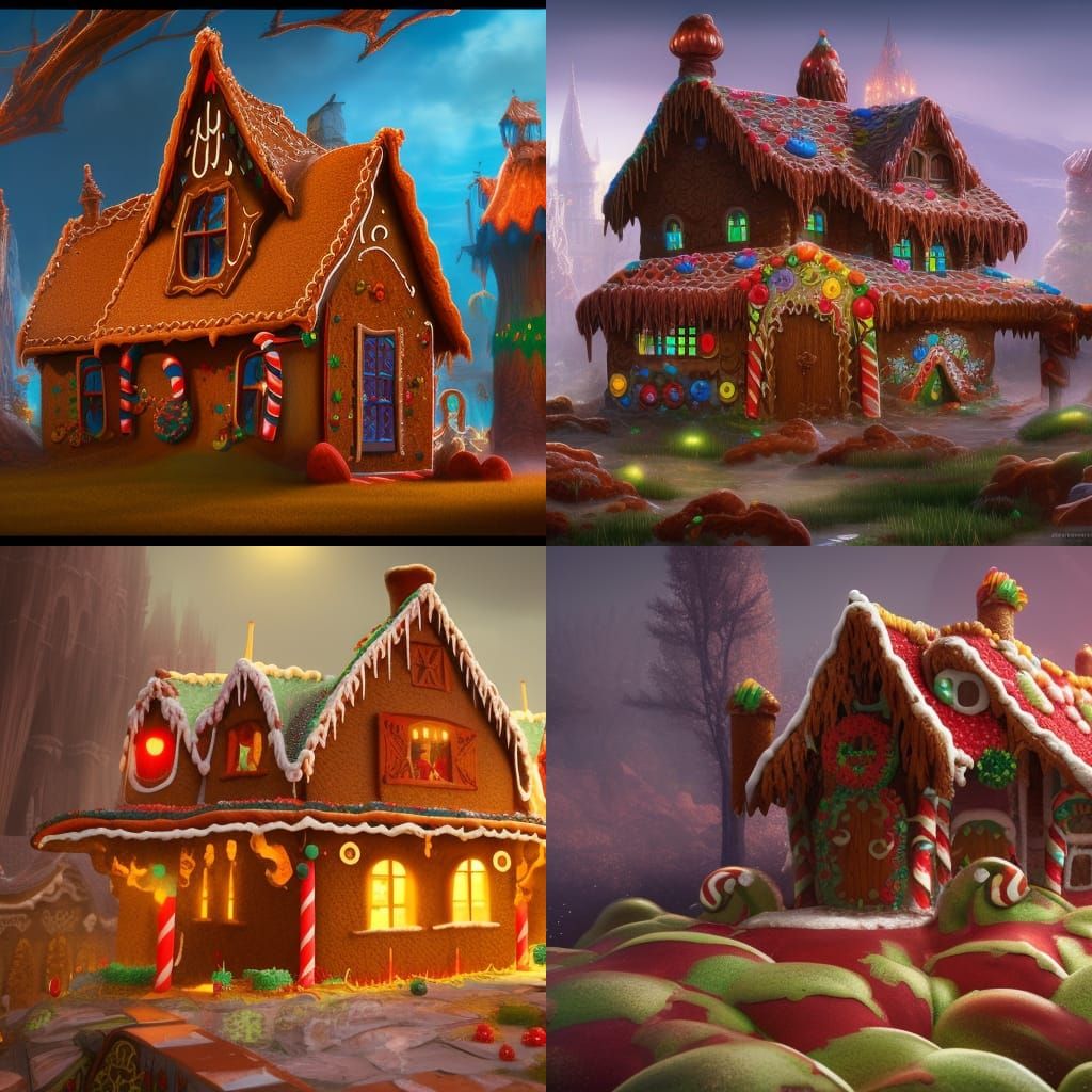 Gingerbread house