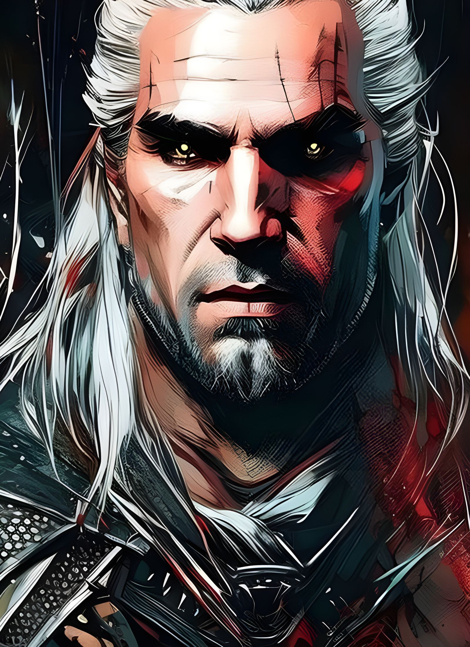 Geralt of Rivia - AI Generated Artwork - NightCafe Creator