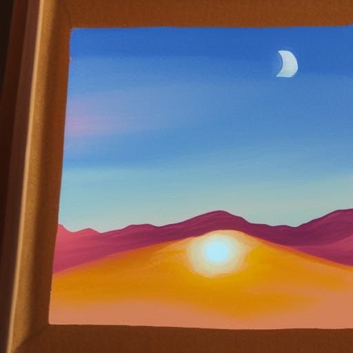 Desert sunrise