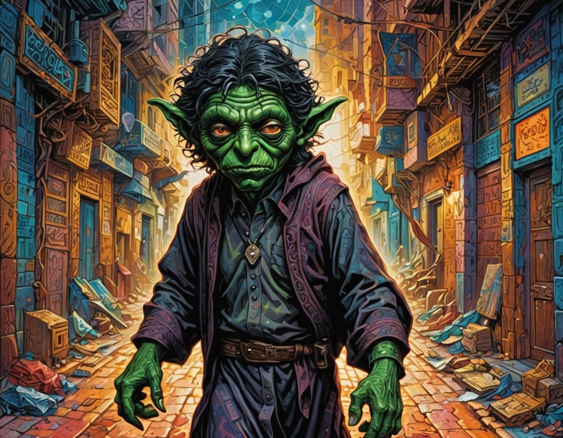 an Saudi Arabia Goblin man