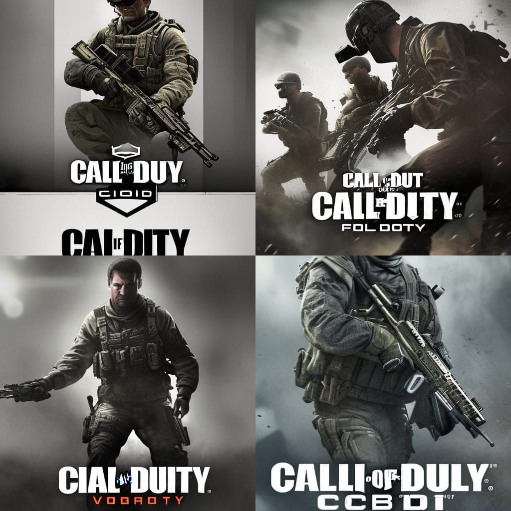 cool in game
 call of duty poster