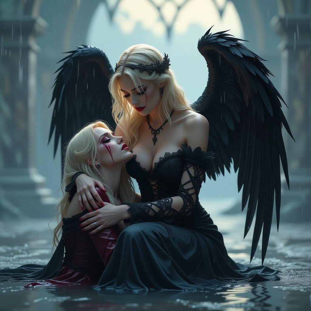 "Forgive you? I cannot, for I already have... Goodnight, my sister"