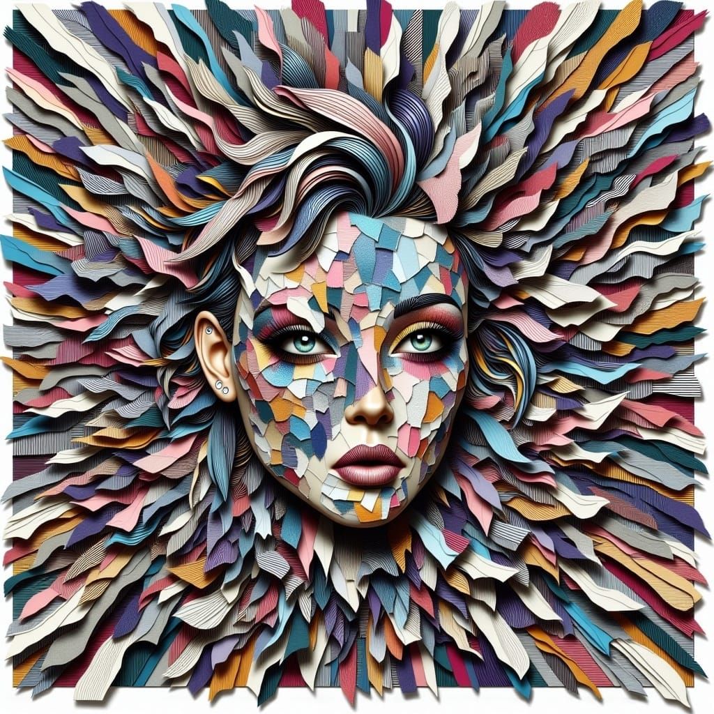 <lora:FluxatedCollage:1.0>