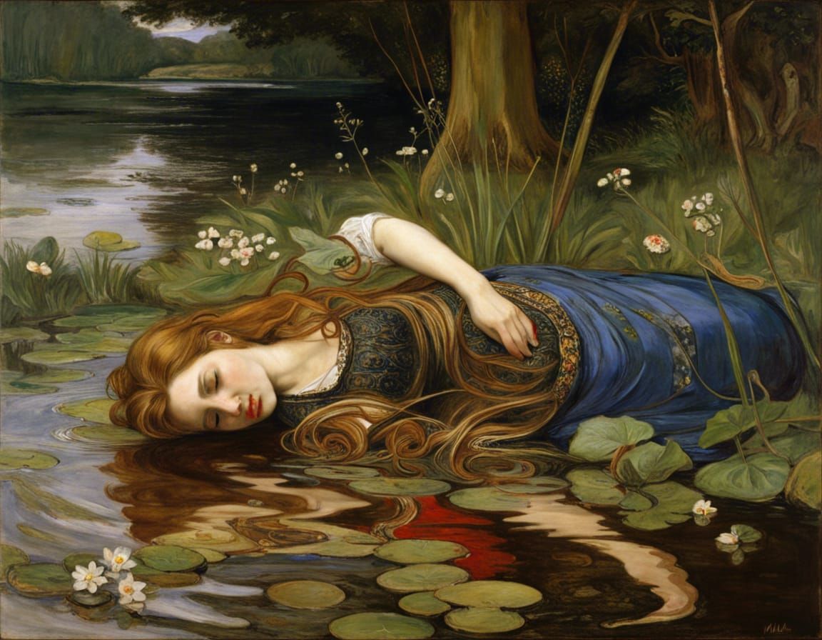 Janet as ophelia