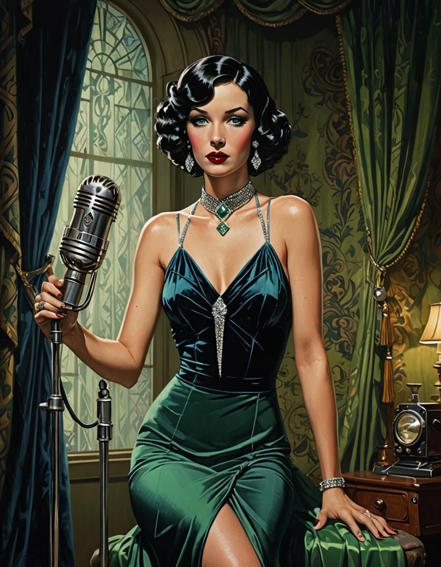 Lady In Green