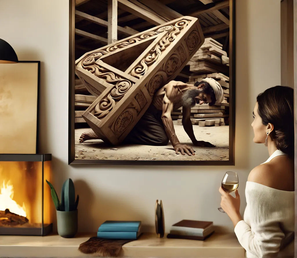 A literal misinterpretation of the word "forbearer"