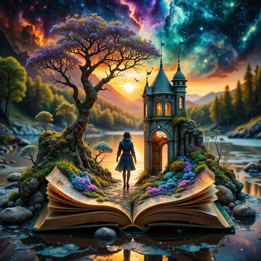 Between dream and reality  by @EB