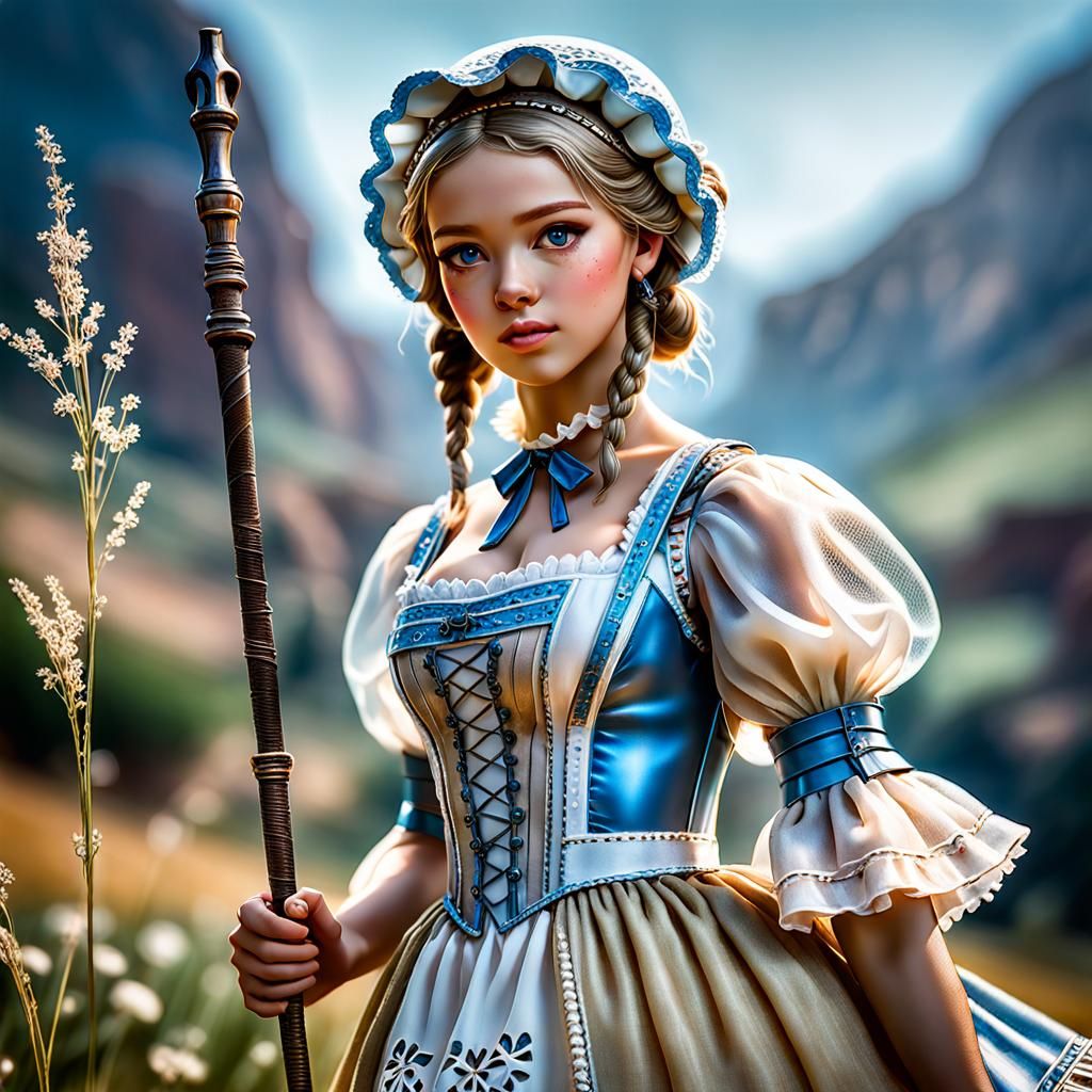 Little Bo Peep 🐑   by @Sminks