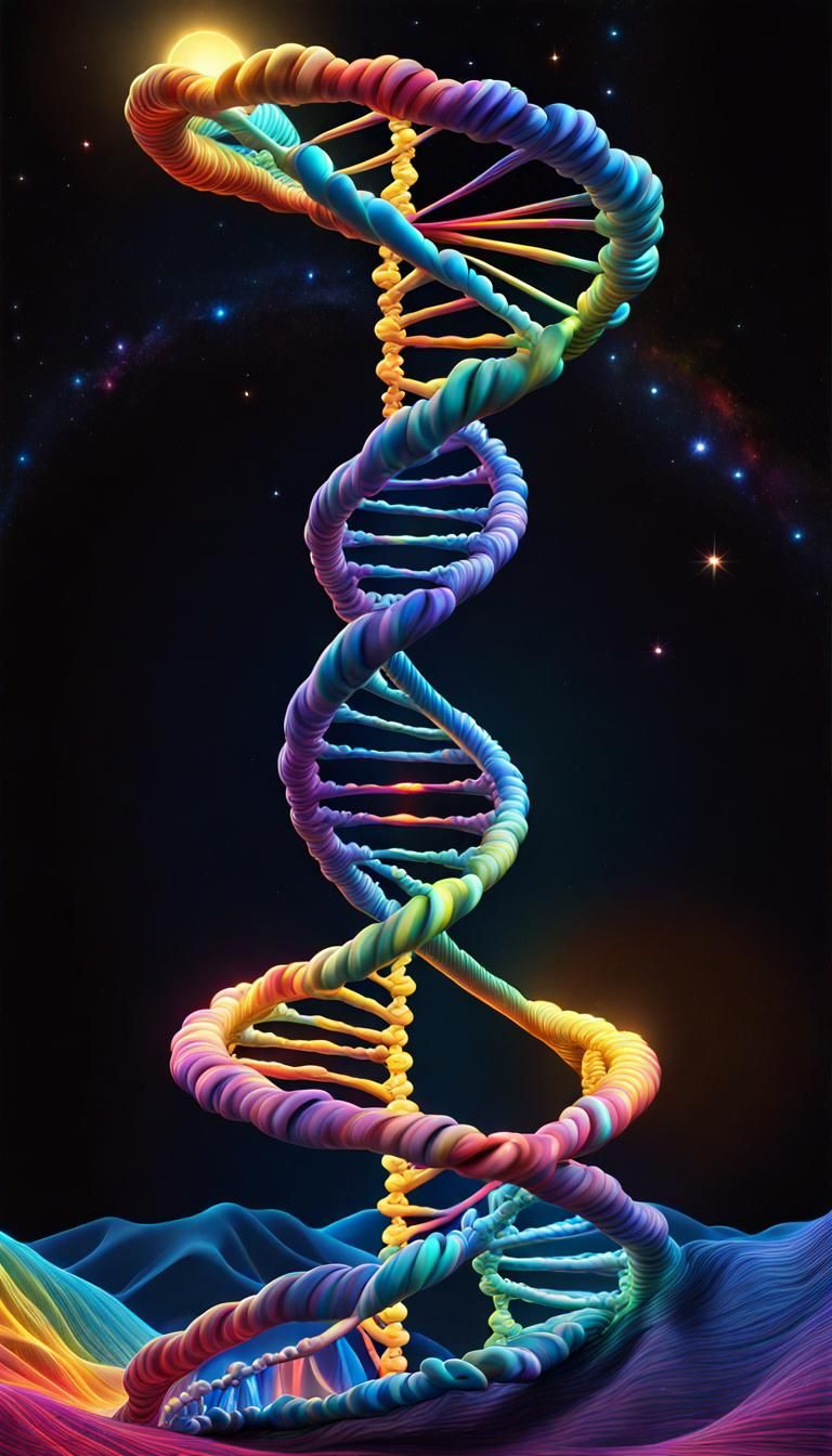 YHWH is written in Human DNA! - Reality is FANTASTIC!! - AI Generated ...