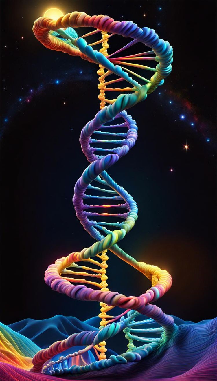 YHWH is written in Human DNA! - Reality is FANTASTIC!! - AI Generated ...