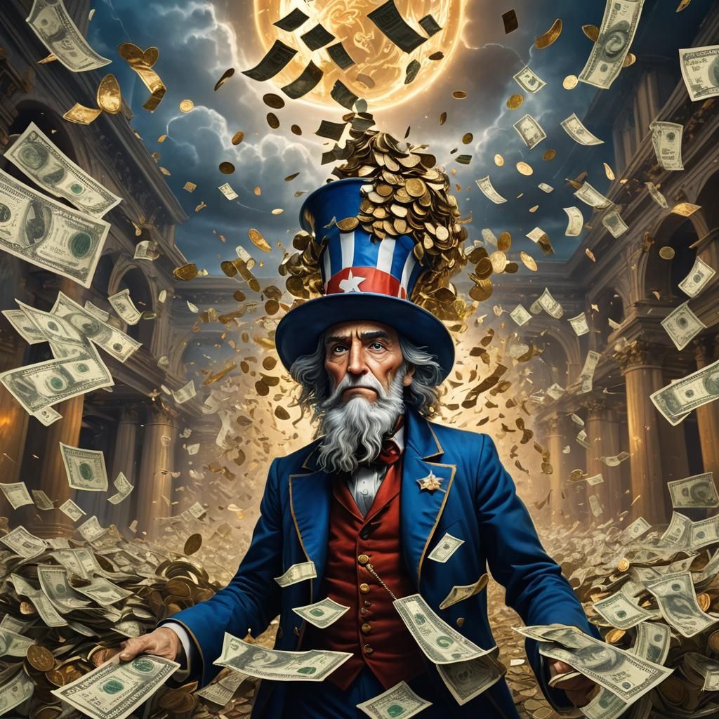 Uncle Sam has infinite dollars