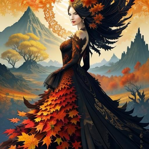 Autumn goddess 🍂🍁