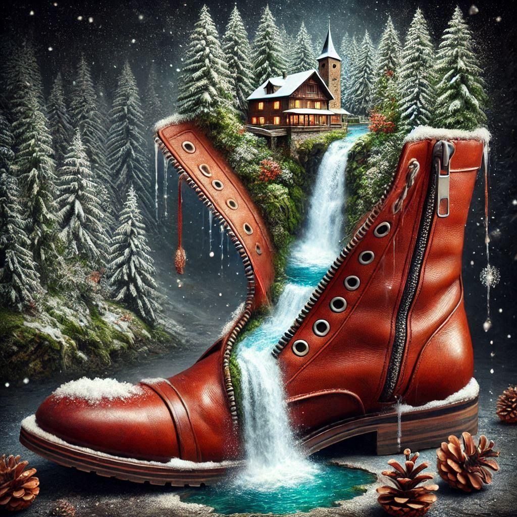 Winter boots (For my Poppa… sadly missed)