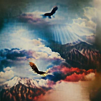 So who's gonna carry us away?
Eagles with glory-painted wing...