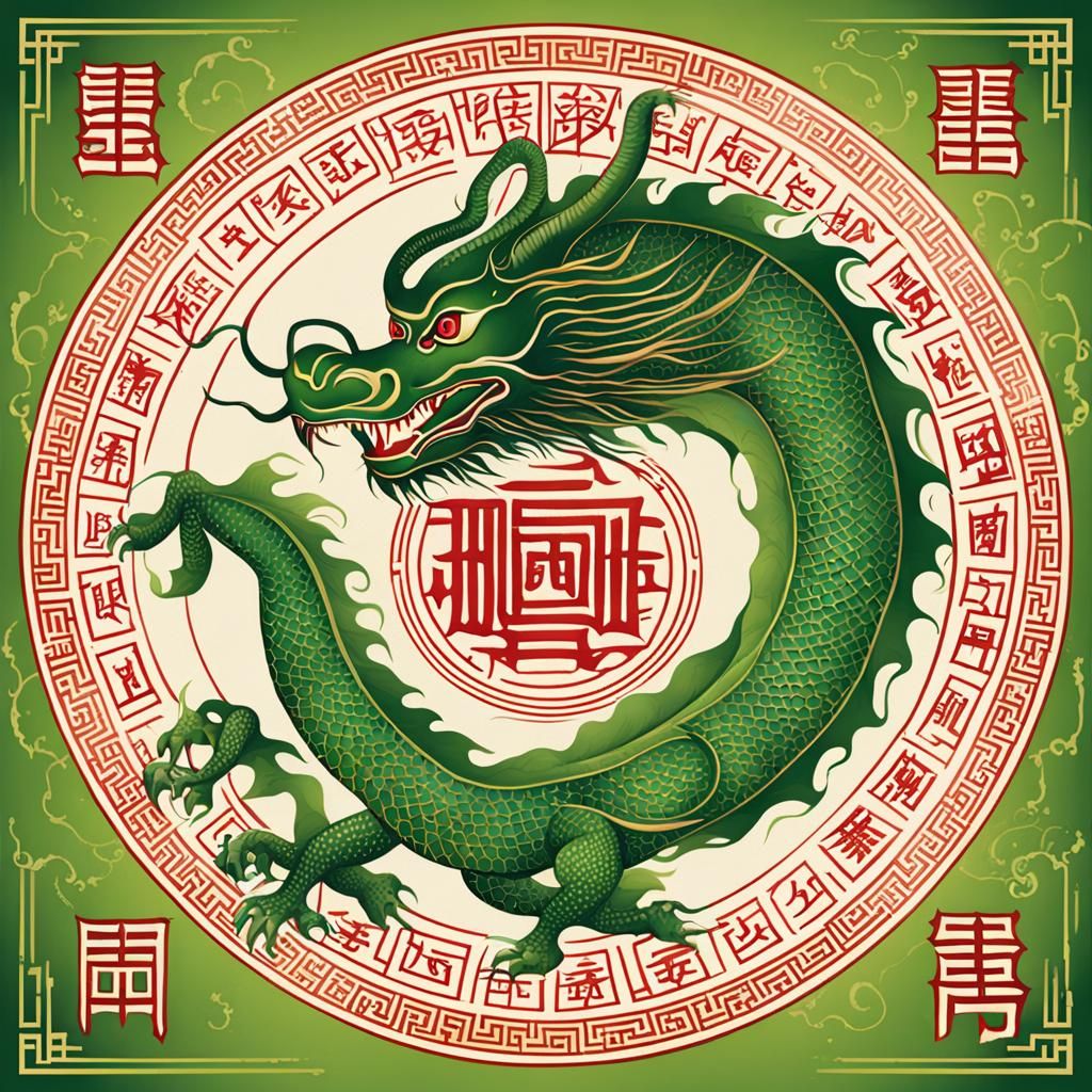 Chinese dragon - AI Generated Artwork - NightCafe Creator