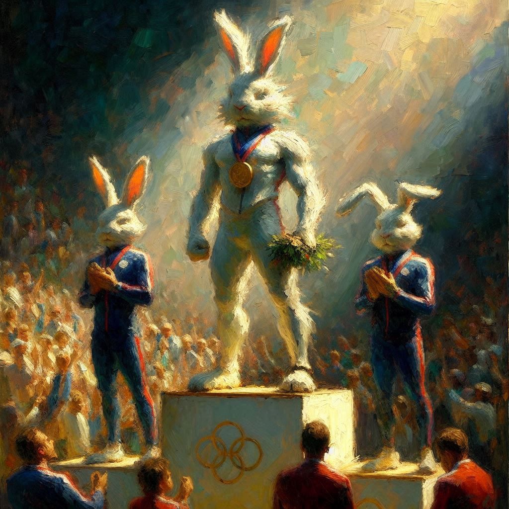 Gold Medallist  by @Macfoggy