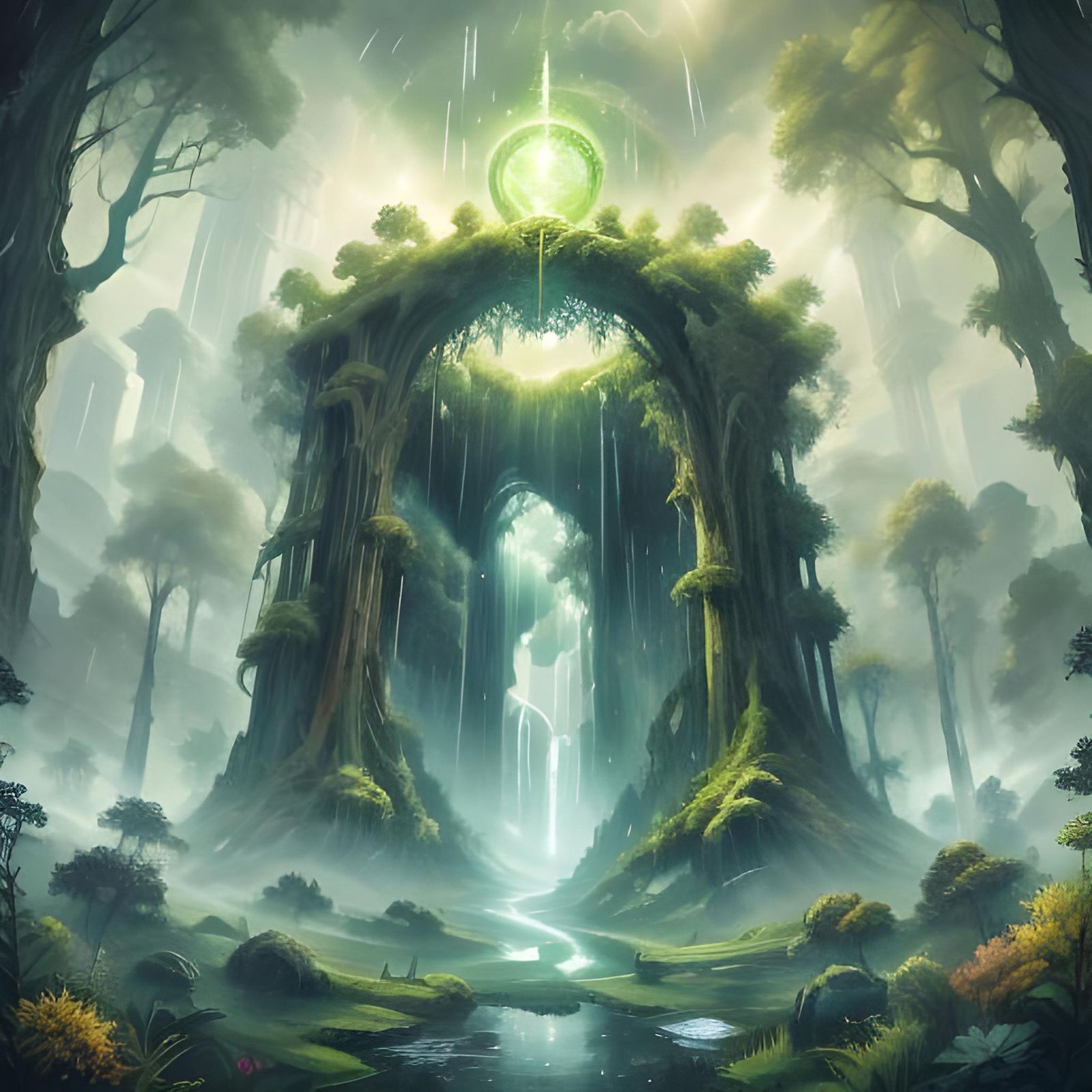 Ethereal Petrichor: A Symphony of Rain and Earth