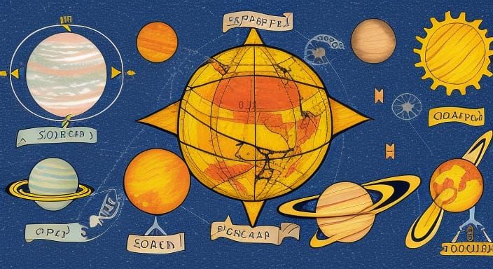 Solar system diagram I