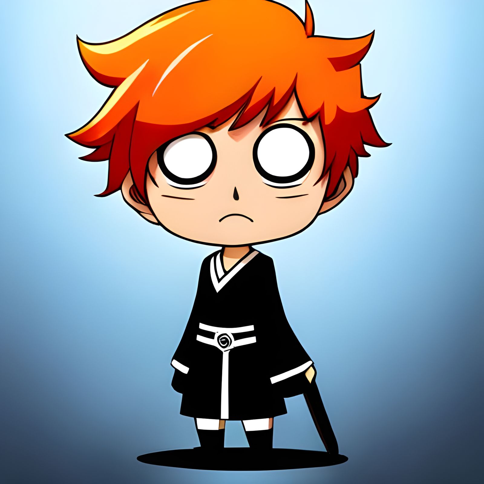 Ichigo from Bleach, anime, super deformed