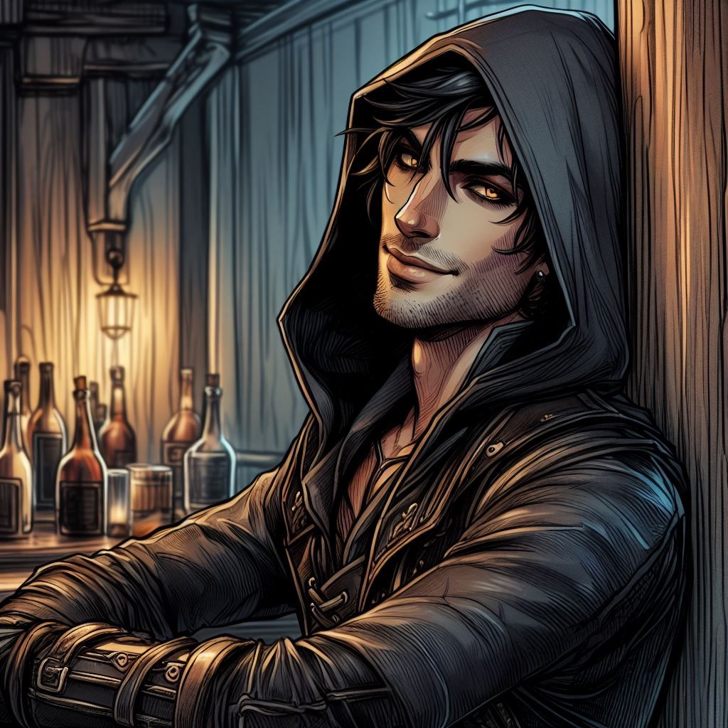 Suspect Character at the Tavern