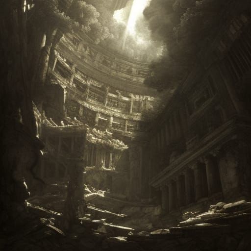 Abandoned city