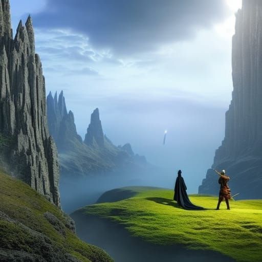 A land where and warlocks live and work together to protect.