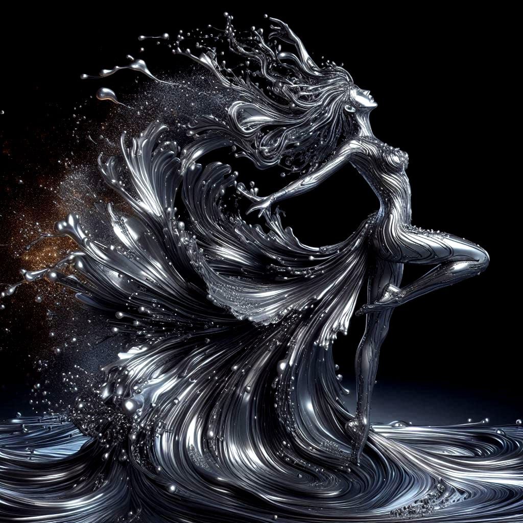 Resplendent in Silver