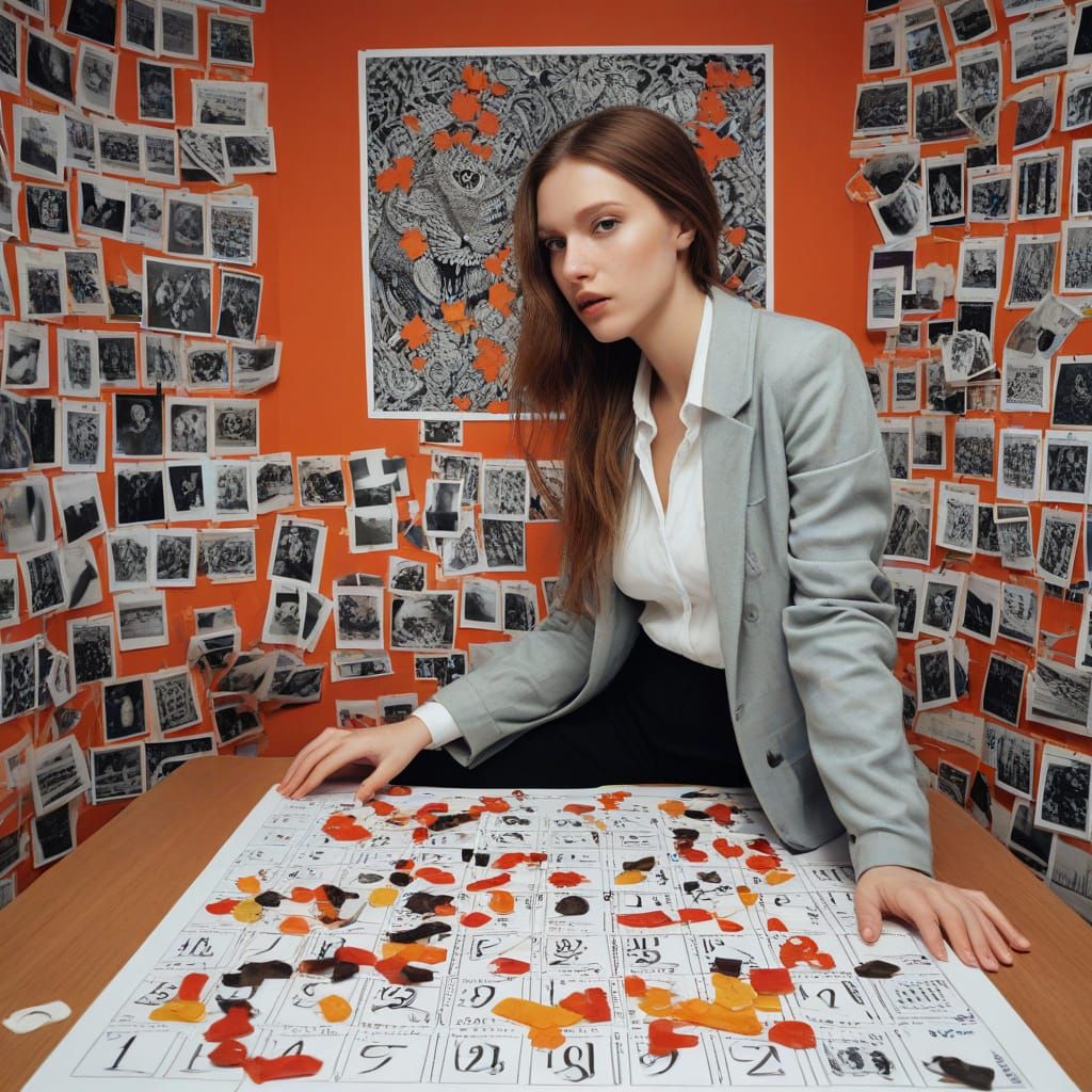 Escher-Inspired Urobiros Dnake in Majestic Landscape