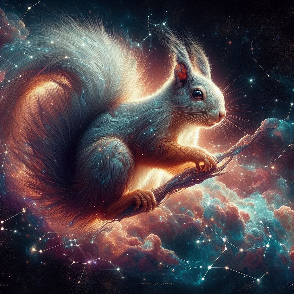 Squirrel in the Stars!!