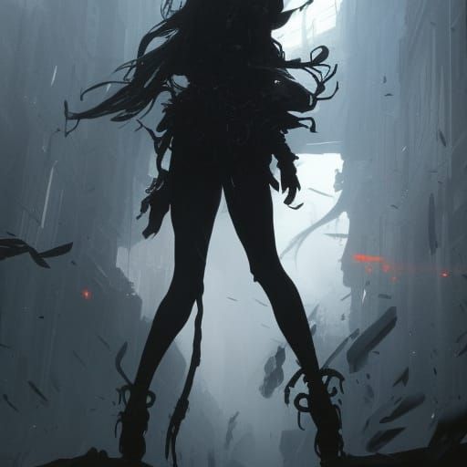 shadow woman