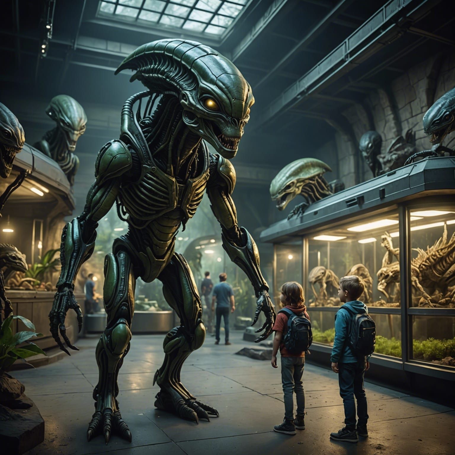 Alien zoo