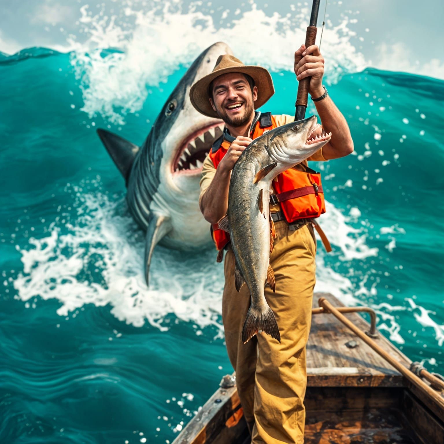 Make sure you catch it on camera 📸 🦈  by @new2ai