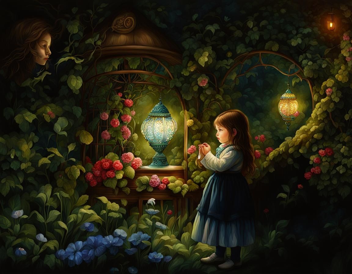 Secret Garden - AI Generated Artwork - NightCafe Creator