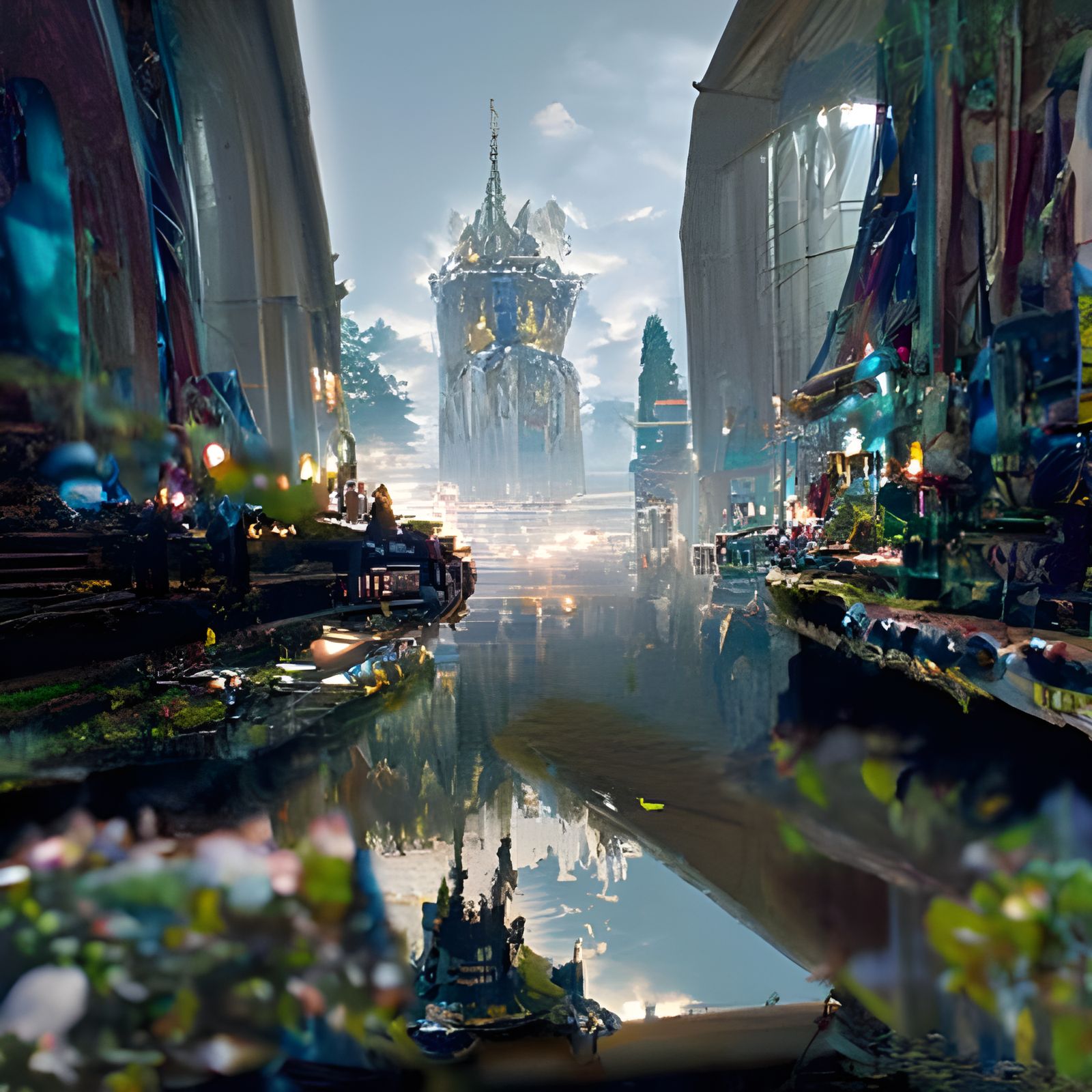 City on the river