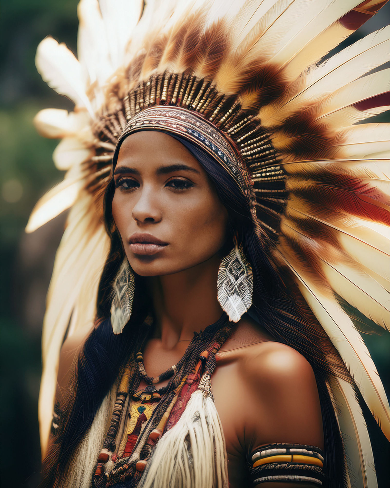 A breathtaking, high-resolution digital portrait