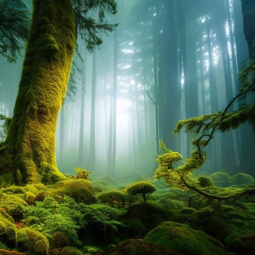 Meanwhile in the forest by Per.