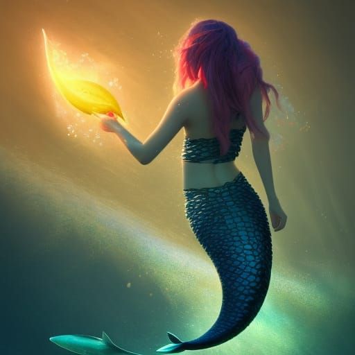 Mermaid With Glowfish