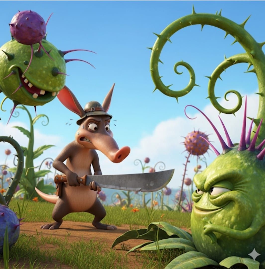 Facing the Thorned Intruders