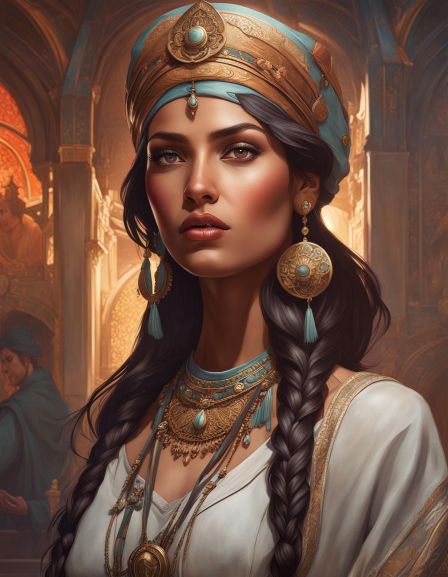 An Indian Princess - AI Generated Artwork - NightCafe Creator