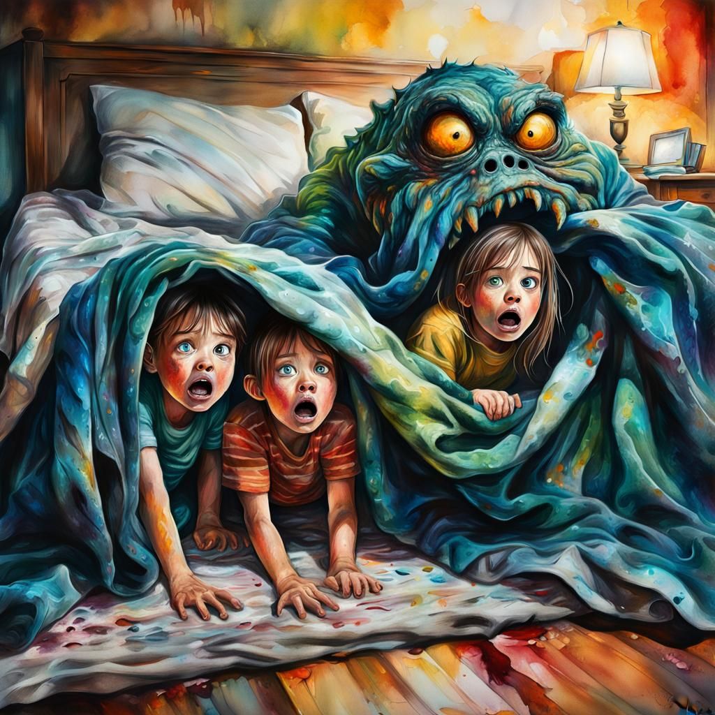 The Monster's NOT Under the Bed!  by @David Cameron Law