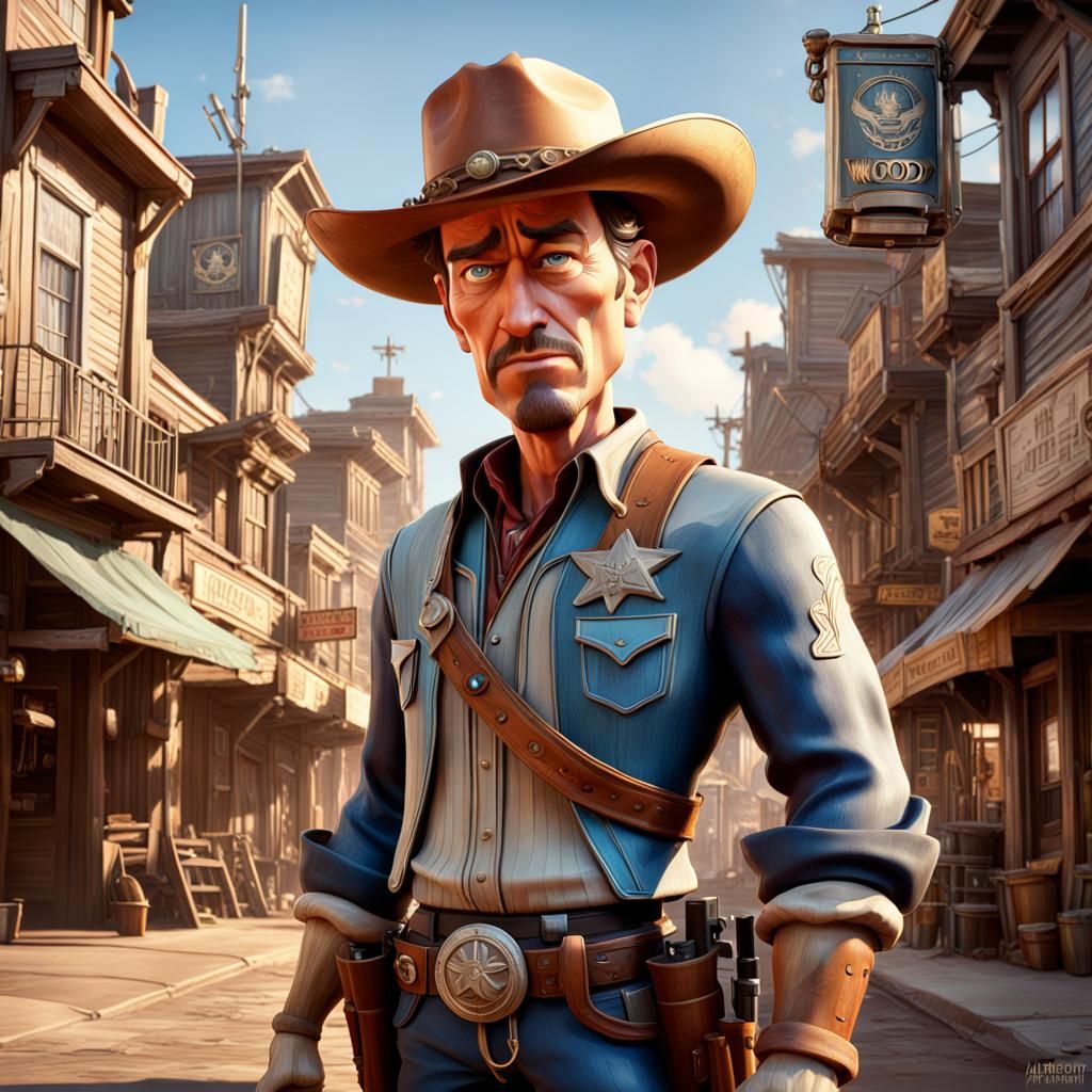 Sheriff of the town