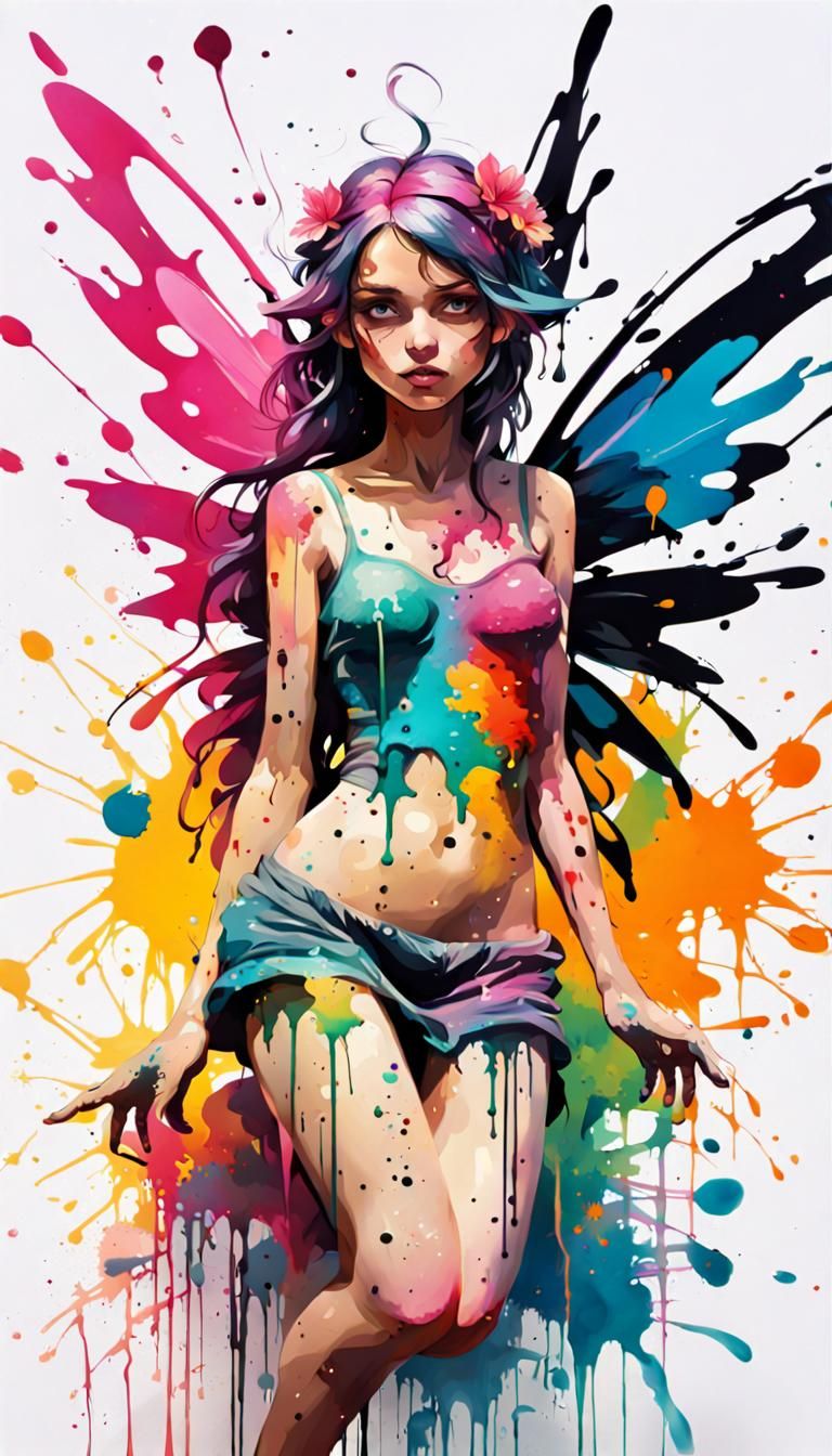 Splash Fairy  by @Rabid Badger 