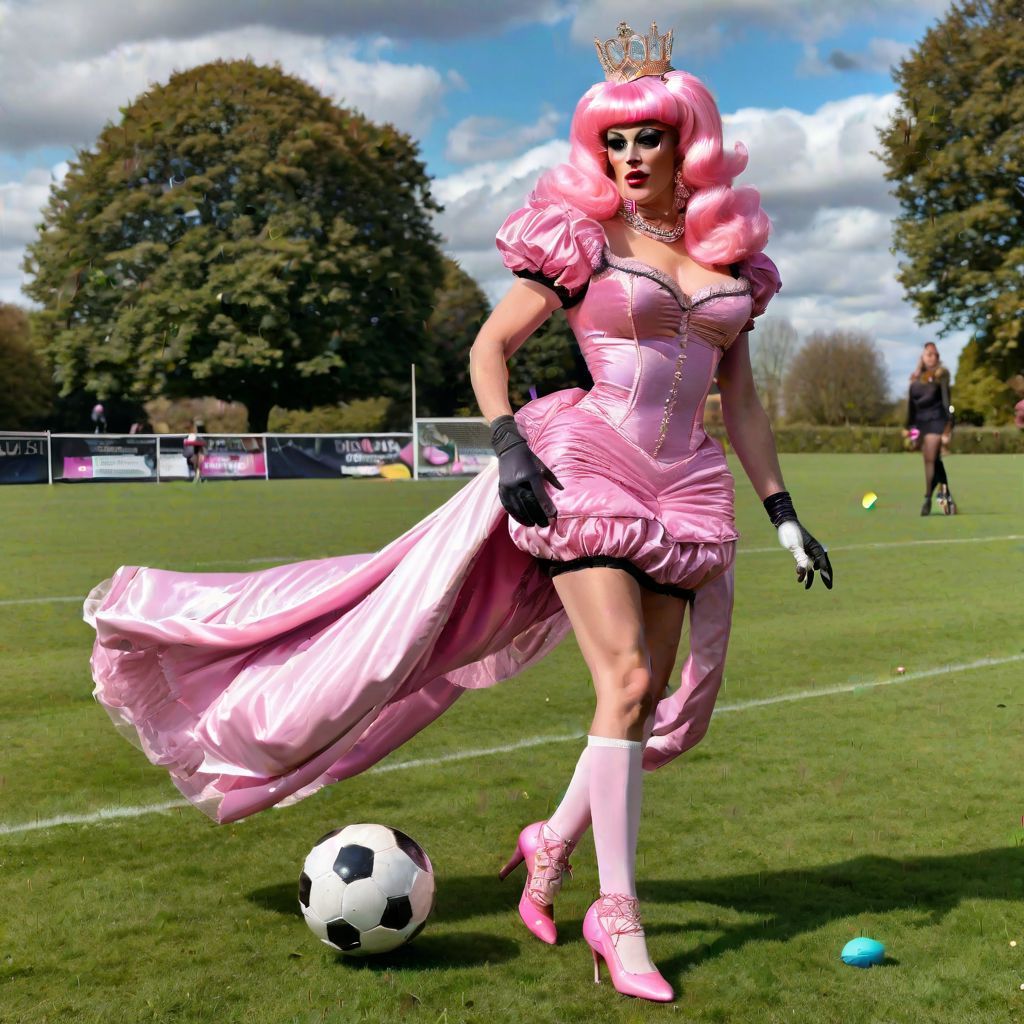 Satin Wonderland of Sissy Dresses